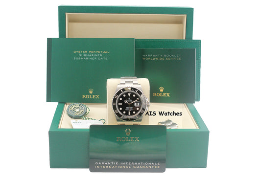 BNIB Rolex Submariner Ceramic Date 126610LN 41MM Box & Papers