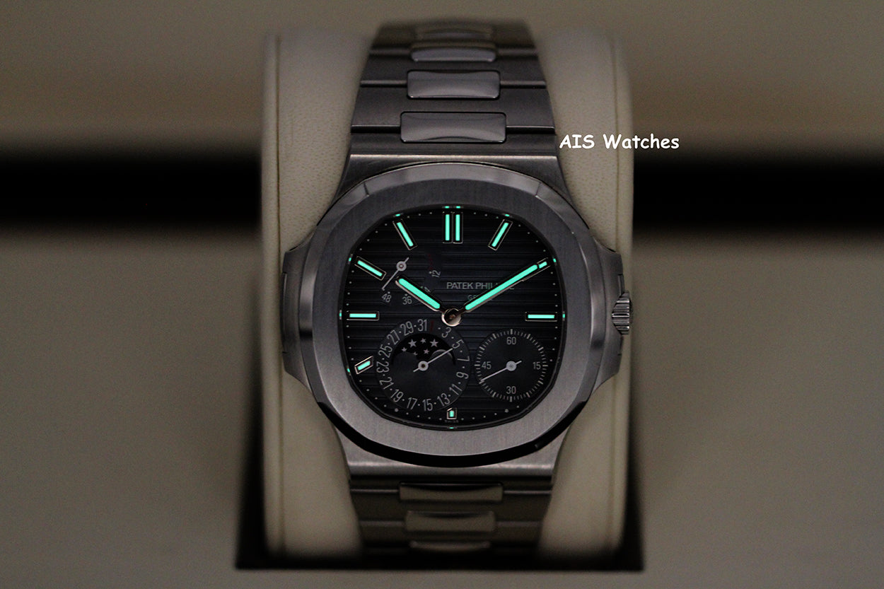 Patek Philippe Nautilus 5712/1A Blue Dial Stainless Steel Box & Papers