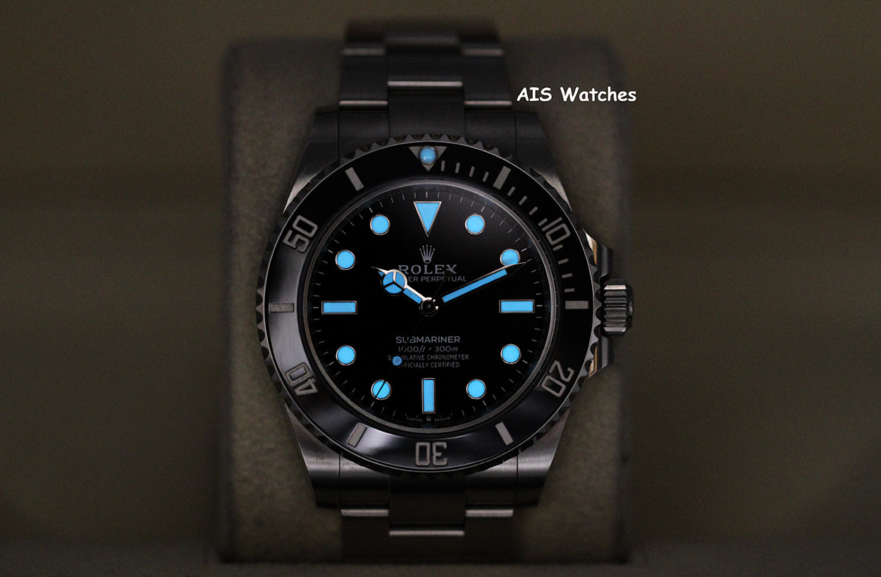 Rolex Submariner Ceramic No Date 124060 41MM 2022 Box & Papers