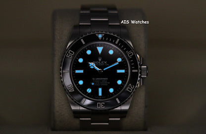 Rolex Submariner Ceramic No Date 124060 41MM 2022 Box & Papers