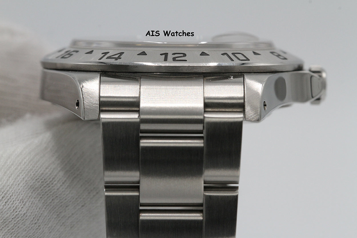 Rolex Explorer II 16570 Polar White Dial 40MM A Serial Box & Papers