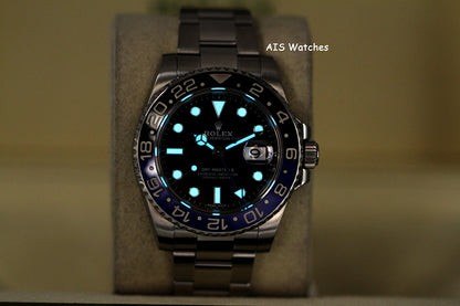 Rolex GMT Master II 116710BLNR Batman Blue/Black Oyster 2016 B&P
