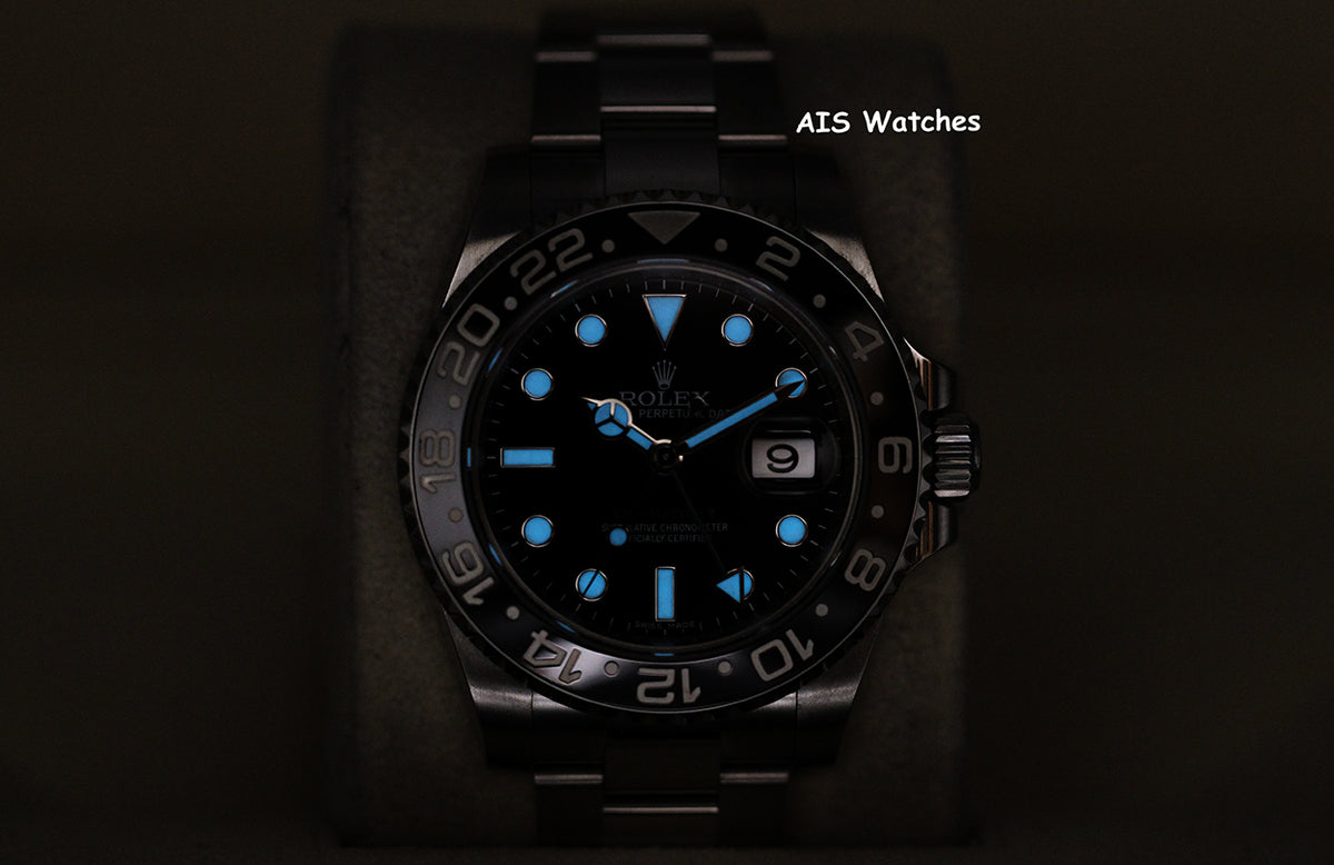 Rolex 116710LN GMT Master II Black Ceramic Insert 2016 Box & Papers
