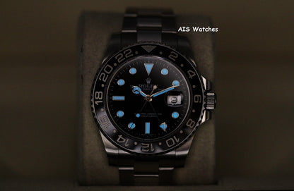 Rolex 116710LN GMT Master II Black Ceramic Insert 2016 Box & Papers