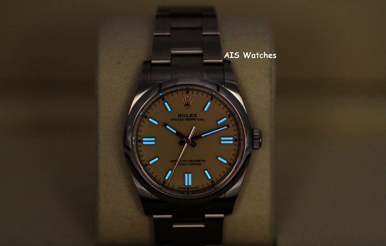 Rolex 126000 Oyster Perpetual 36MM Beige Dial 2025 Box & Papers