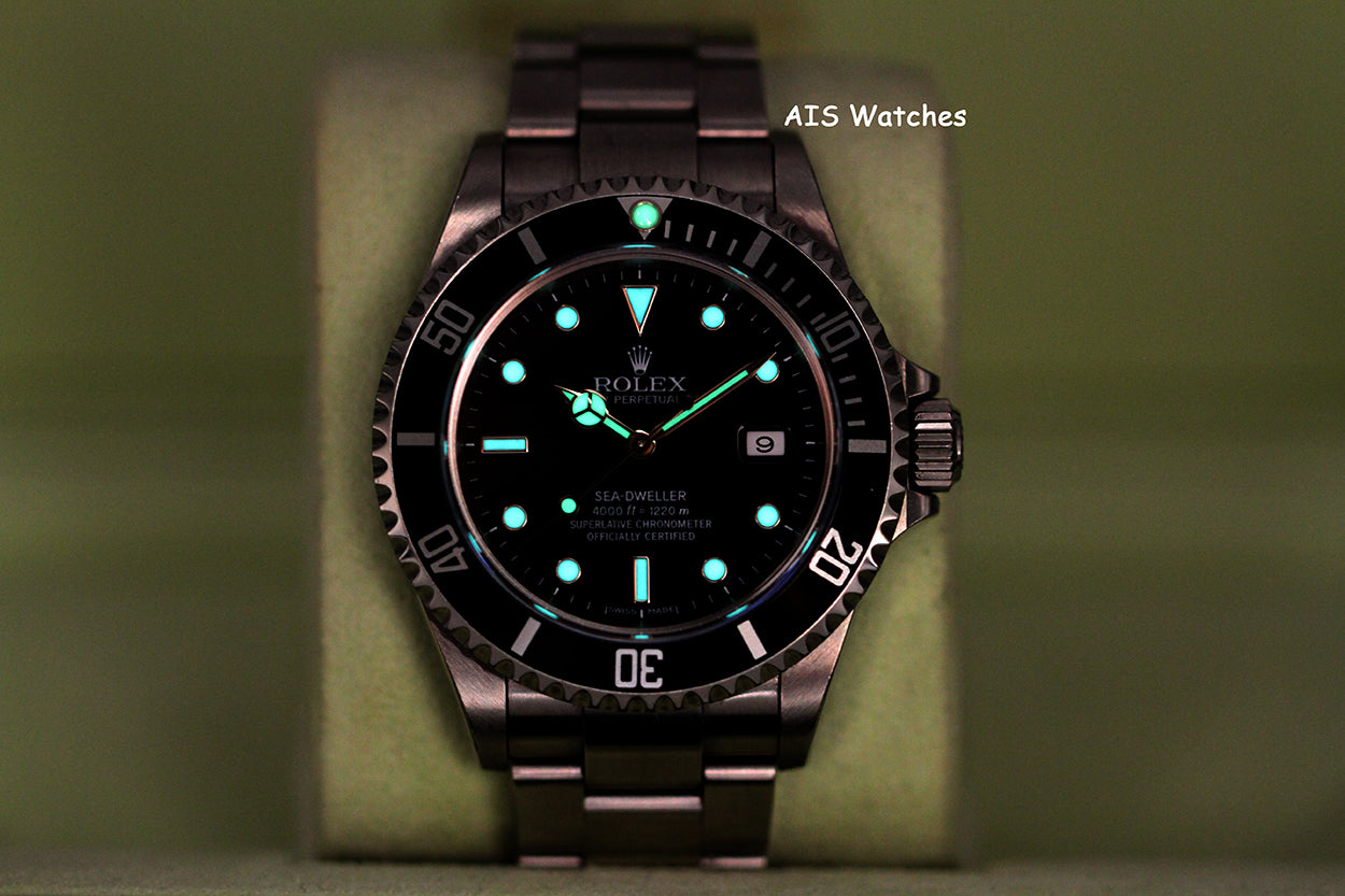 Rolex Sea Dweller 16600 SD Z Serial 40MM No Hole Case / SEL B&P