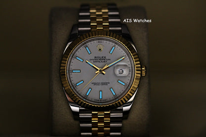 Rolex 126333 DateJust 41MM 18K YG/SS White Stick Dial Jubilee 2020 B&P