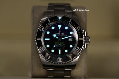Rolex 126660 Deep Sea SeaDweller James Cameron DBlue 2021 Box & Papers