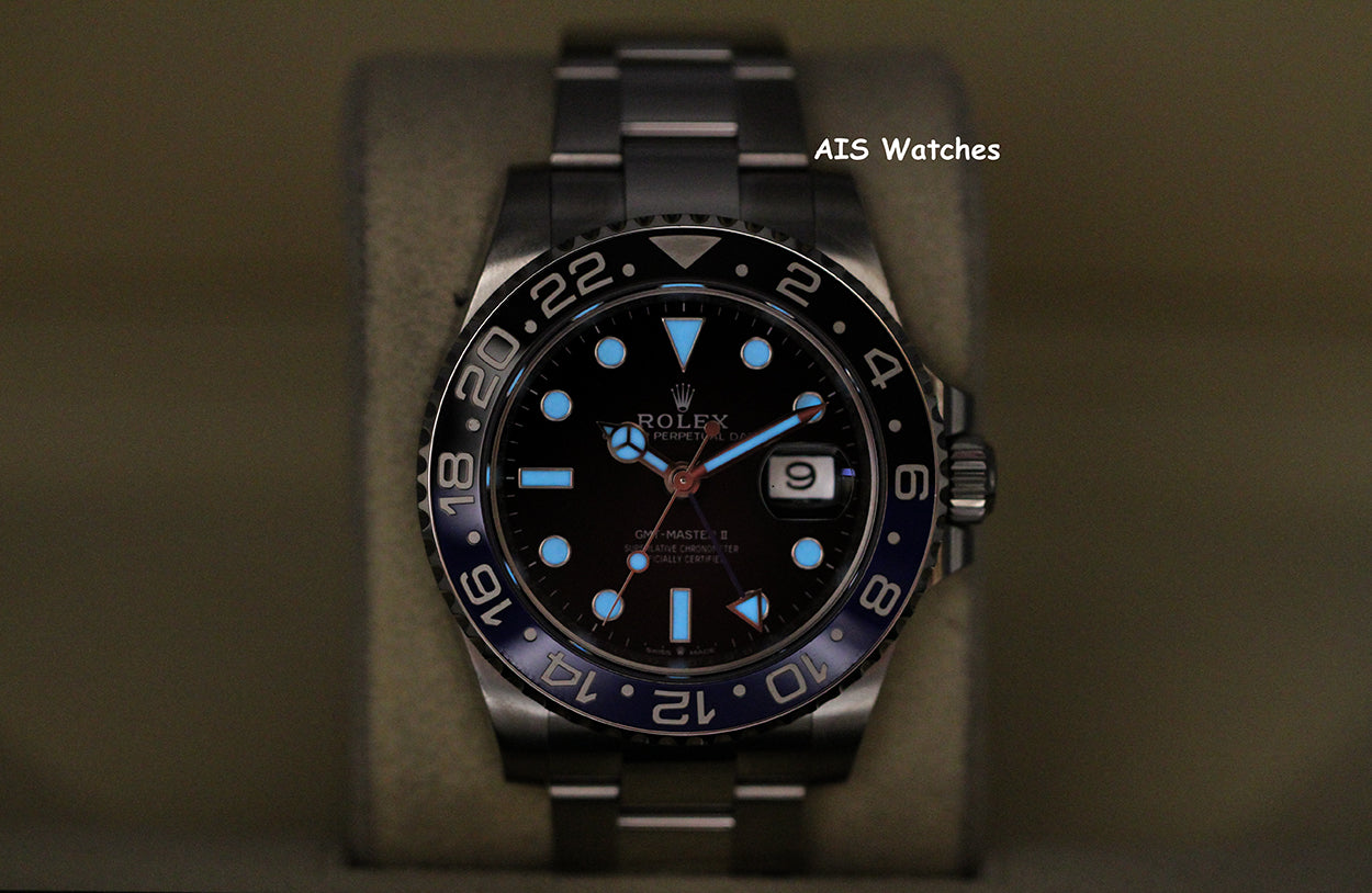Rolex GMT Master II 126710BLNR Batman Oyster Bracelet Ceramic Bezel 2022 Box & Papers