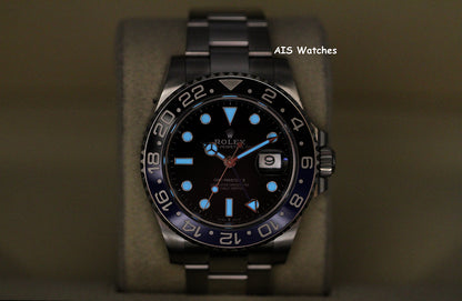 Rolex GMT Master II 126710BLNR Batman Oyster Bracelet Ceramic Bezel 2022 Box & Papers