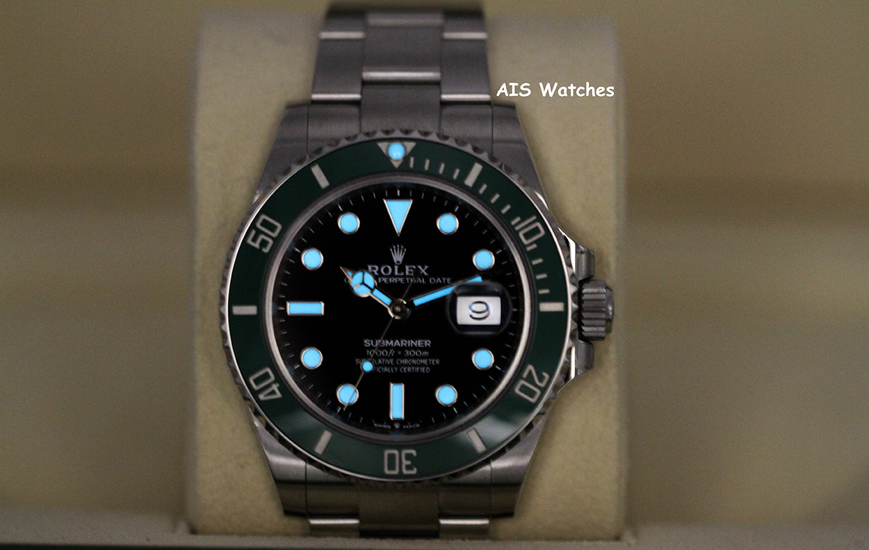 Rolex Submariner Date Ceramic Green Bezel 126610LV 41MM 2020 Box & Paper