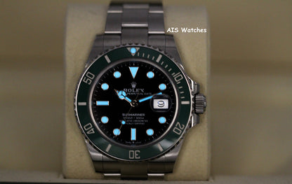 Rolex Submariner Date Ceramic Green Bezel 126610LV 41MM 2020 Box & Paper
