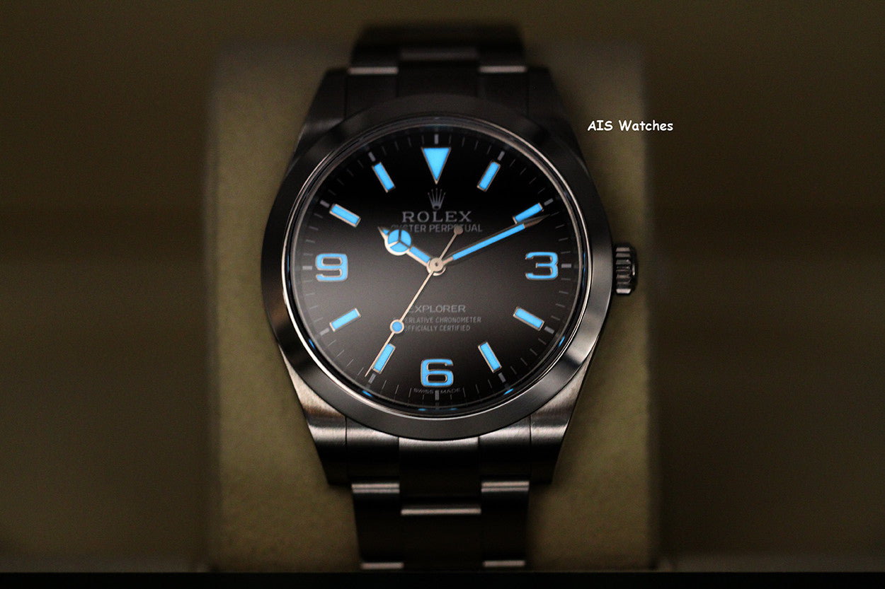 Rolex Explorer 214270 39MM MK2 Dial 2017 Box & Paper