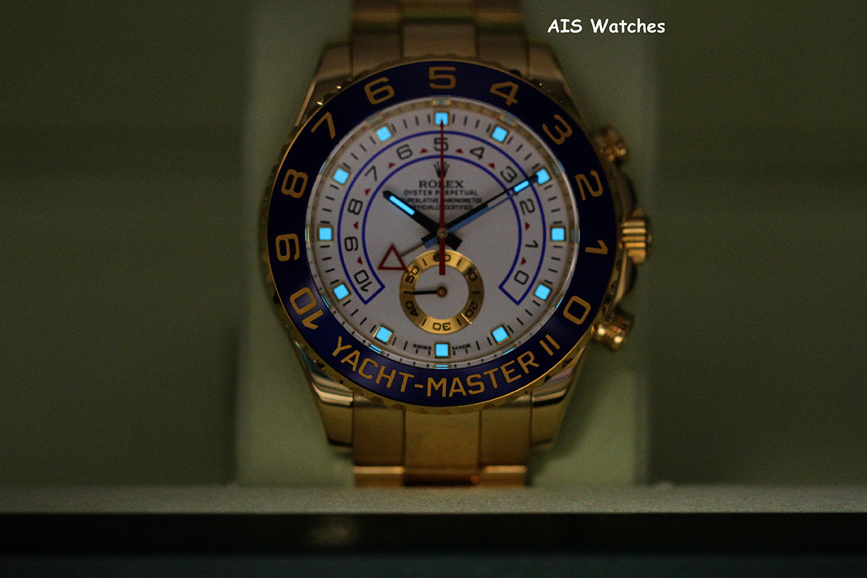 Rolex Yacht-Master II YMII 116688 18K Yellow Gold MK1 Dial 44MM Box & Papers