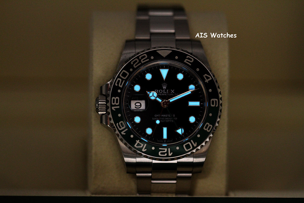 Rolex GMT Master II 126720VTNR Sprite Lefty Oyster Black / Green 2024 B&P