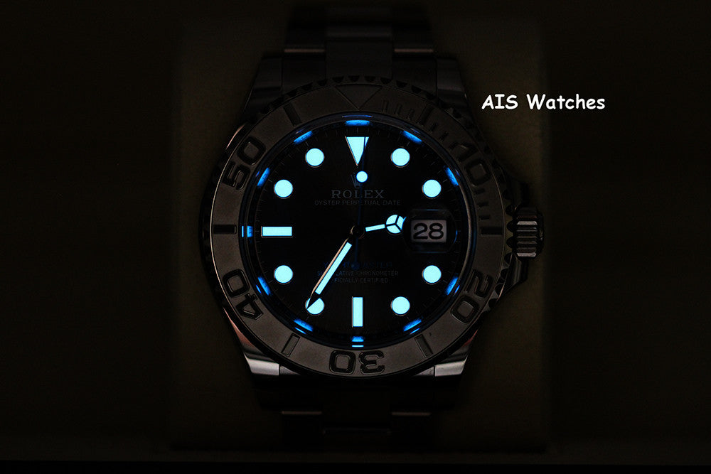 BNIB Rolex Yacht-Master 126622 Rhodium Dial Platinum Bezel Box & Paper