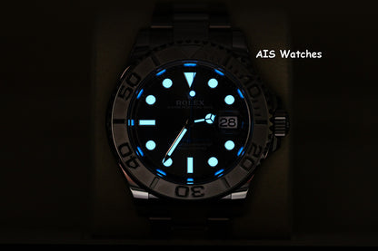 BNIB Rolex Yacht-Master 126622 Rhodium Dial Platinum Bezel Box & Paper