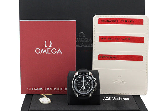 BNIB Omega SpeedMaster 3861 MoonWatch 310.32.42.50.01.002 Sapphire Sandwich