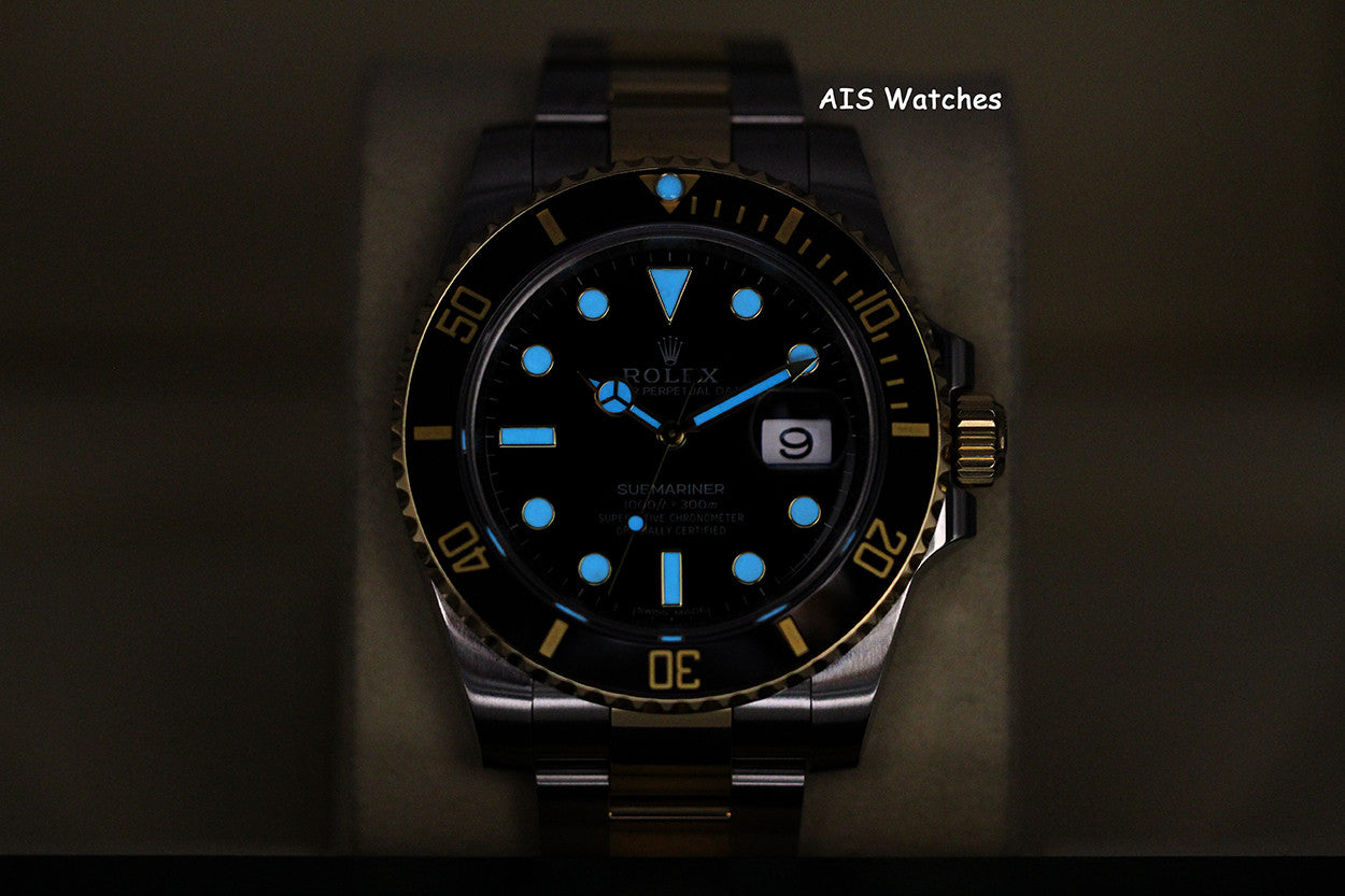 Rolex Submariner 18k/SS 116613LN Black Dial 2018 Box & Papers