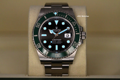 Rolex Submariner Date Ceramic Green Bezel 126610LV 41MM 2021 Box & Paper