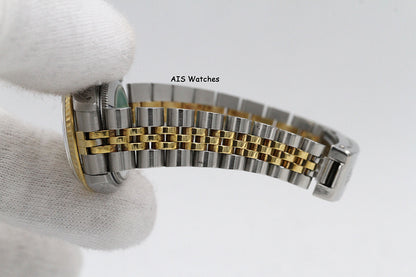 Rolex Ladies Two-Tone DateJust 69173 White Computer Dial 26MM R Serial - 1988 with Papers