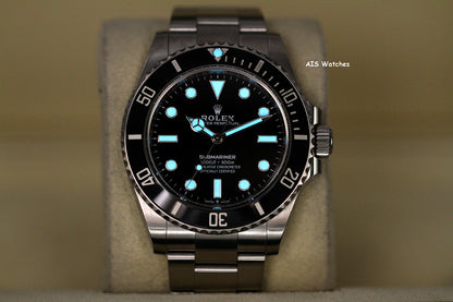 Rolex Submariner Ceramic No Date 124060 41MM 2020 Box & Paper