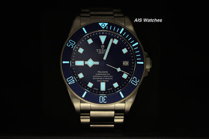 BNIB Tudor Pelagos 25600TB Blue Dial Titanium Box & Papers - IN HOUSE MOVEMENT