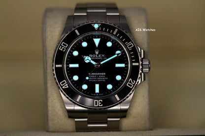 Rolex Submariner Ceramic No Date 124060 41MM 2022 Box & Paper