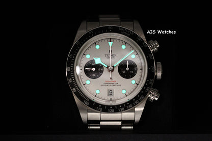 Tudor 79360N Black Bay Chronograph 41MM White Dial Stainless Steel Bracelet B&P