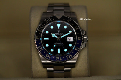 Rolex GMT Master II 126710BLNR Batman Oyster Bracelet Ceramic Bezel 2022 Box & Papers