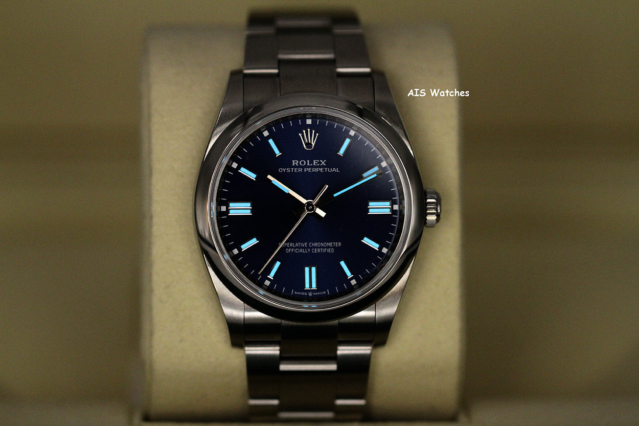 Rolex 126000 Oyster Perpetual 36MM Blue Dial 2022 Box & Papers