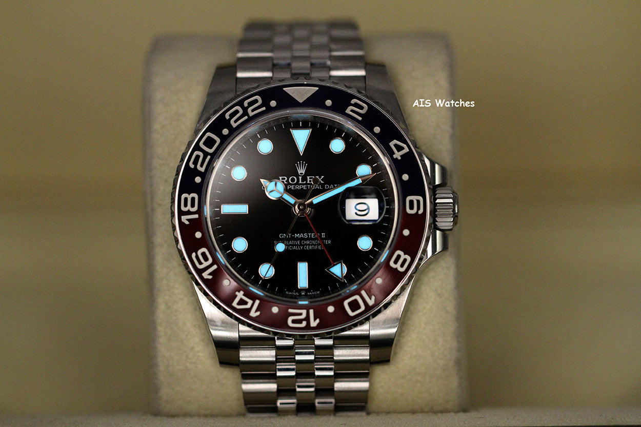 Rolex GMT Master II 126710BLRO Red Blue Pepsi Jubilee 2019 Box & Papers