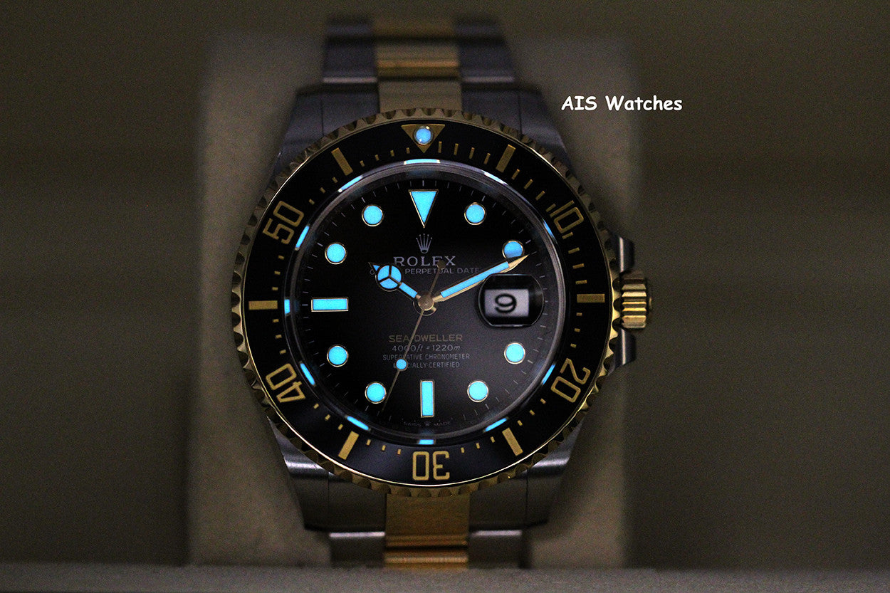 Rolex 126603 SEA-DWELLER 43MM 18K Yellow Gold / Stainless Steel Box&Paper
