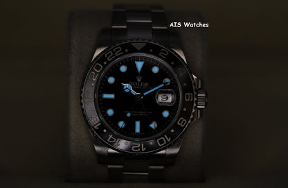 Rolex 116710LN GMT Master II Black Ceramic Insert 2016 Box & Papers