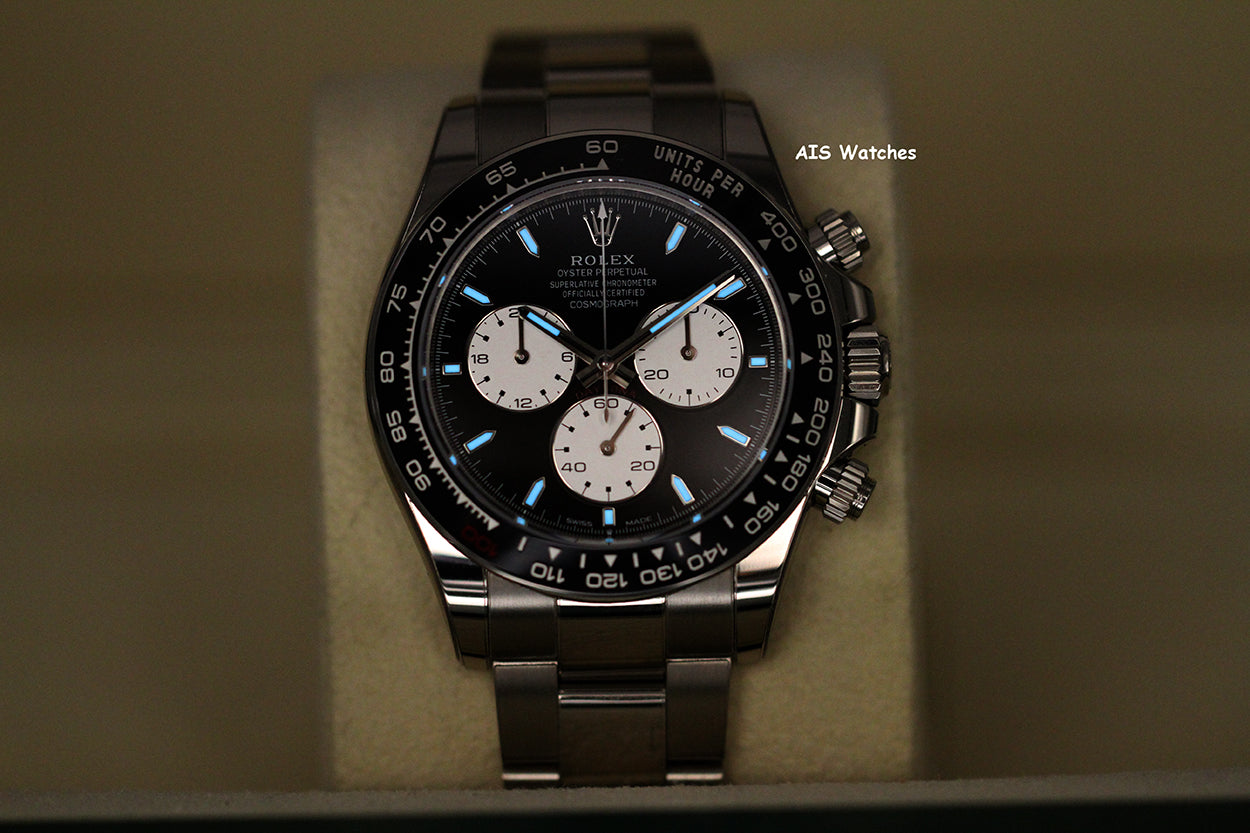 BNIB Rolex 126529LN Daytona Cosmograph 18K White Gold 100th Anniversary 24 Hours of Le Mans B&P