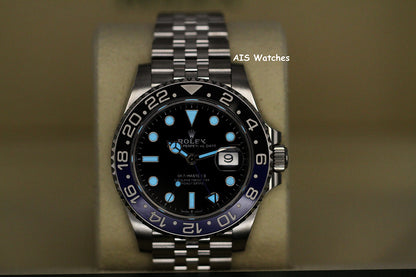 Rolex GMT Master II 126710BLNR Jubilee Batgirl / Batman 2019 Box & Papers