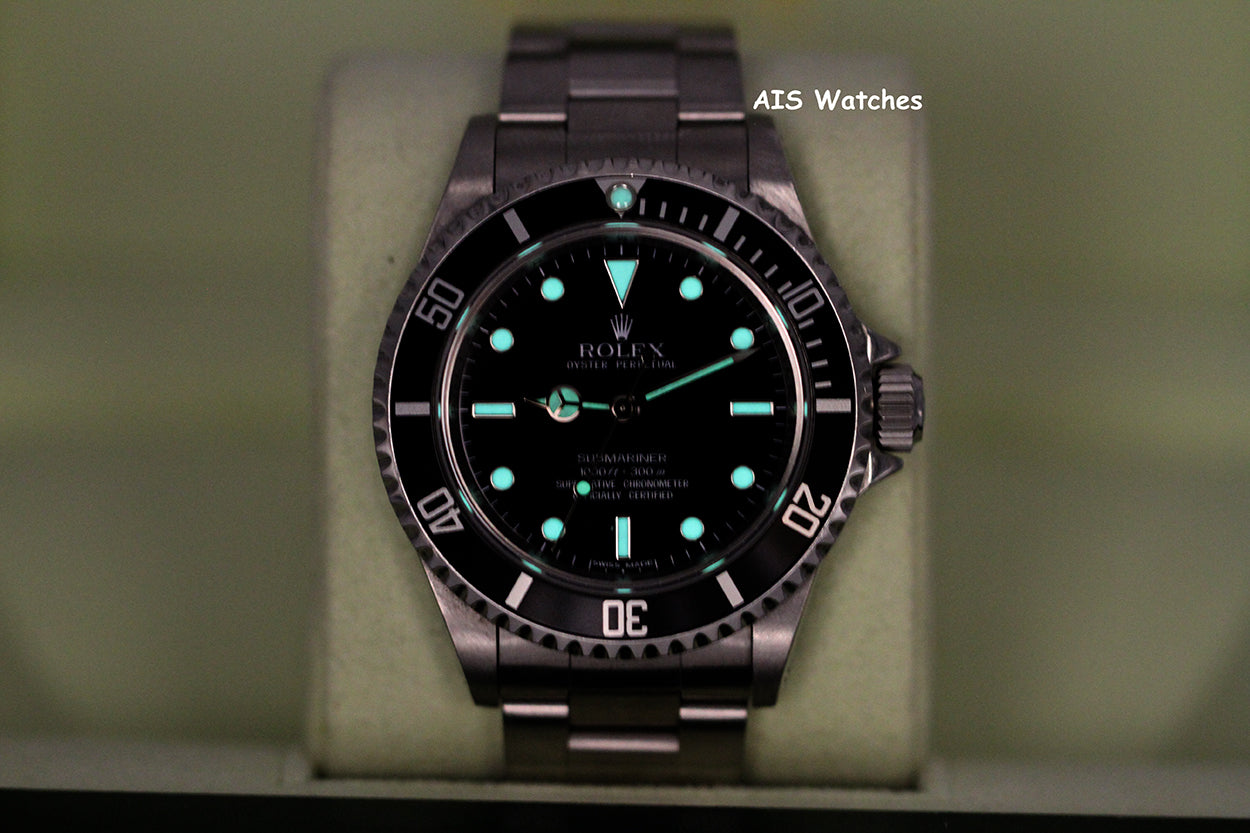 Rolex Submariner 14060 No Date M Serial Box & Papers