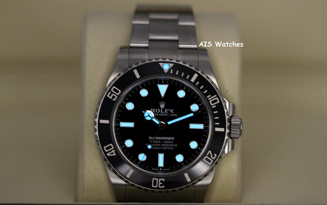Rolex Submariner Ceramic No Date 124060 41MM 2025 Box & Paper