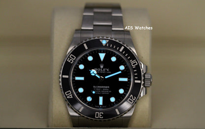 Rolex Submariner Ceramic No Date 124060 41MM 2025 Box & Paper