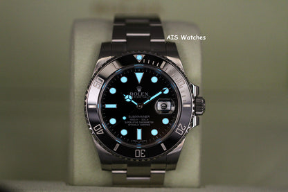 Rolex 116610LN Submariner Date 40MM Black Ceramic Bezel 2013 Box & Papers