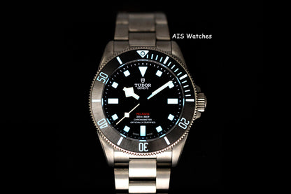 Tudor Pelagos 39MM 25407N Black Dial Titanium Box & Papers