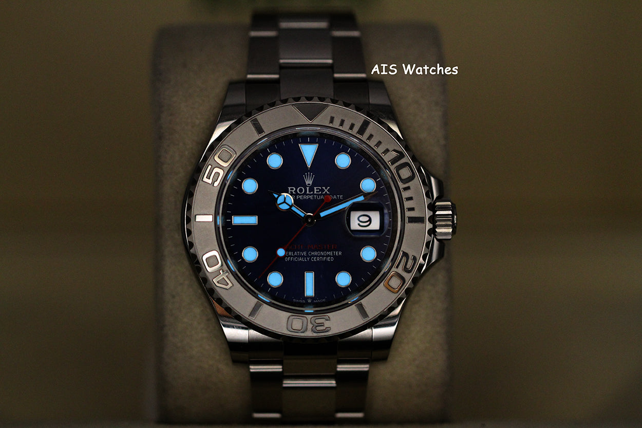 Rolex Yacht-Master 126622 Blue Dial Platinum Bezel 2020 Box & Papers