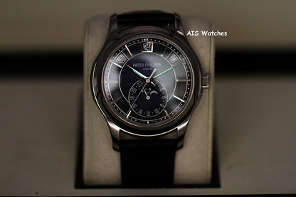 Patek Philippe Annual Calendar 5205G White Gold Blue Dial Box & Paper