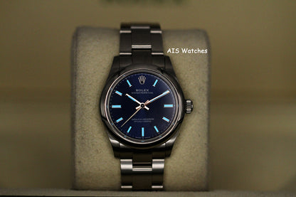 Rolex 277200 Oyster Perpetual 31 MM Blue Dial 2023 Box & Papers