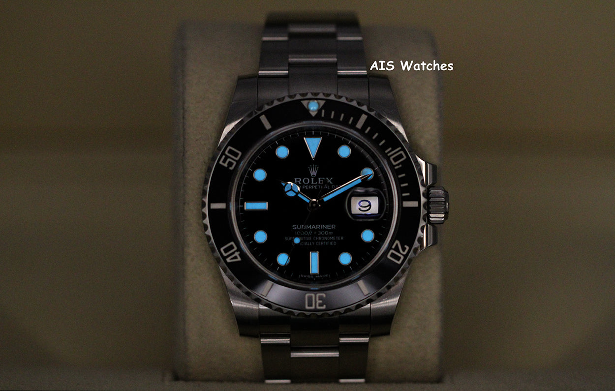 Rolex 116610LN Submariner Date 40MM Black Ceramic Bezel 2017 Box & Papers