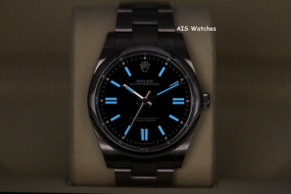 Rolex 124300 Oyster Perpetual 41 MM Black Dial 2022 Box & Papers