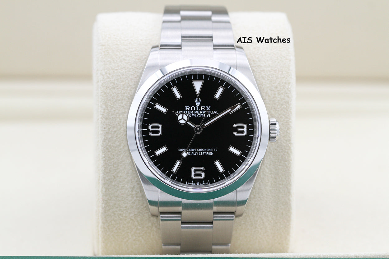 Rolex Explorer 124270 36MM 2025 Box & Papers
