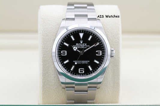Rolex Explorer 124270 36MM 2025 Box & Papers
