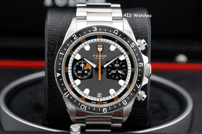 Tudor 70330N Heritage Chrono Grey Stainless Steel 42MM Box & Papers