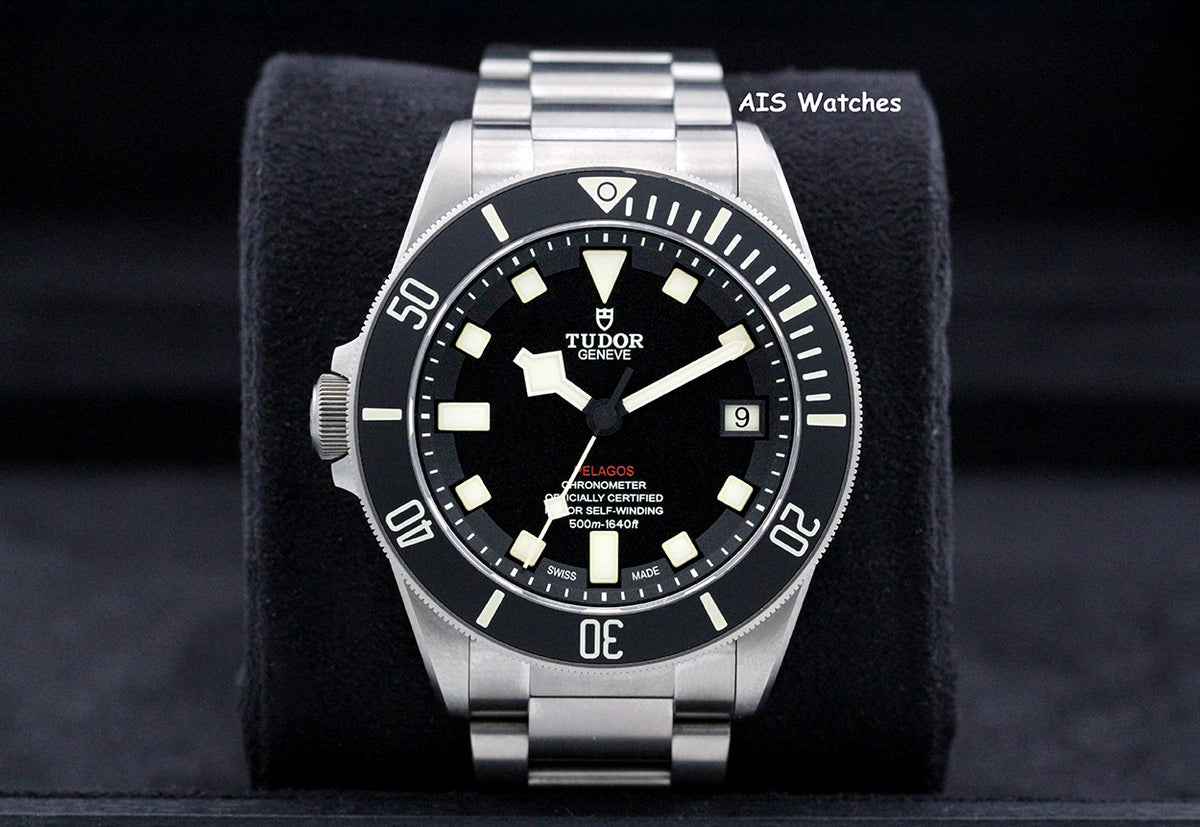 Tudor 25610TNL Pelagos Titanium LHD 42MM 2019 Black Dial Box & Paper